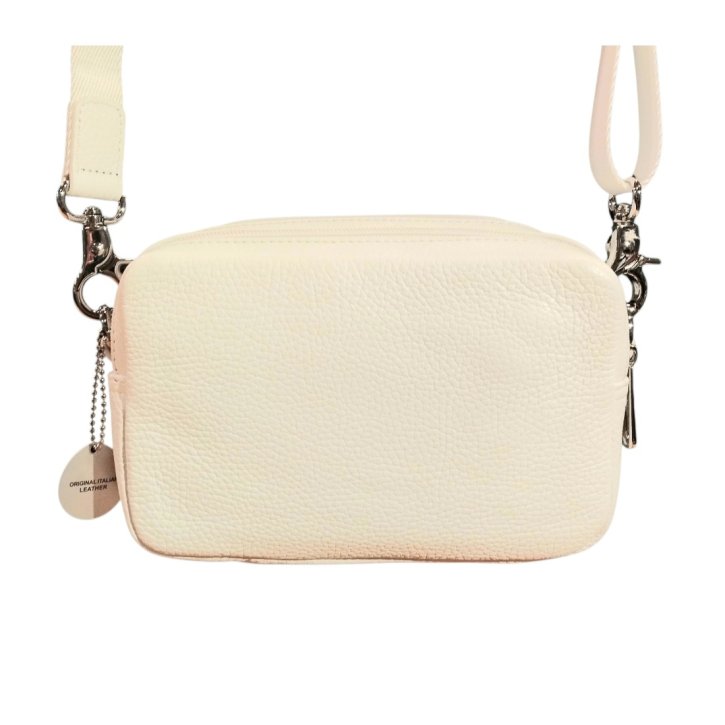 MANDARINA DUCK MELLOW LEATHER Handtasche weiß